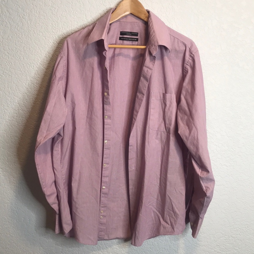Geoffrey Beene men’s dress shirt size 16 1/2 ⭐️